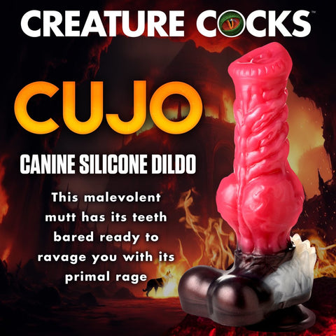 Cujo Canine Silicone Dildo - Large
