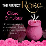 The Perfect Rose Clitoral Stimulator - Pink