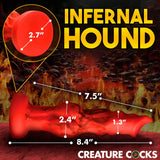 Fire Hound Silicone Dildo - Medium