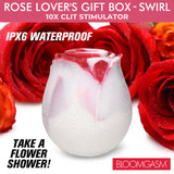 The Rose Lovers Gift Box 10x Clit Suction Rose - Swirl