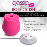 10X Rose Dream Silicone Clitoral Stimulator